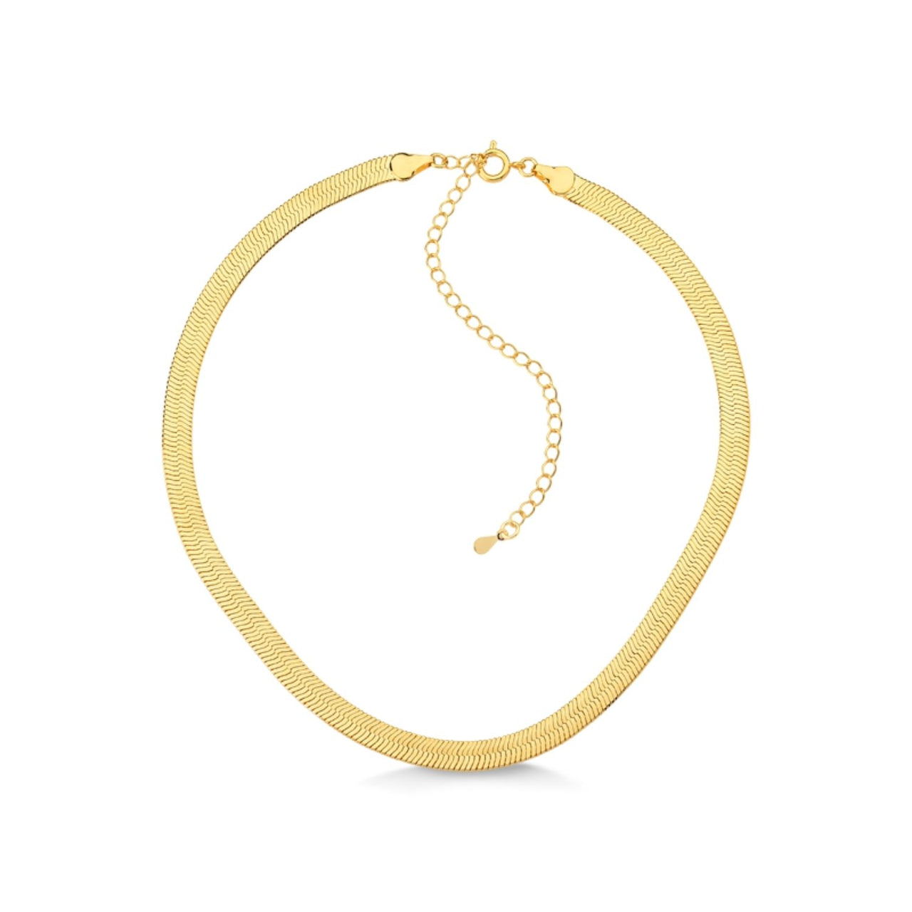 COLAR CHOKER FITA 35 CM COMPRIMENTO (5MM LARGURA ) FOLHEADO A OURO 18K