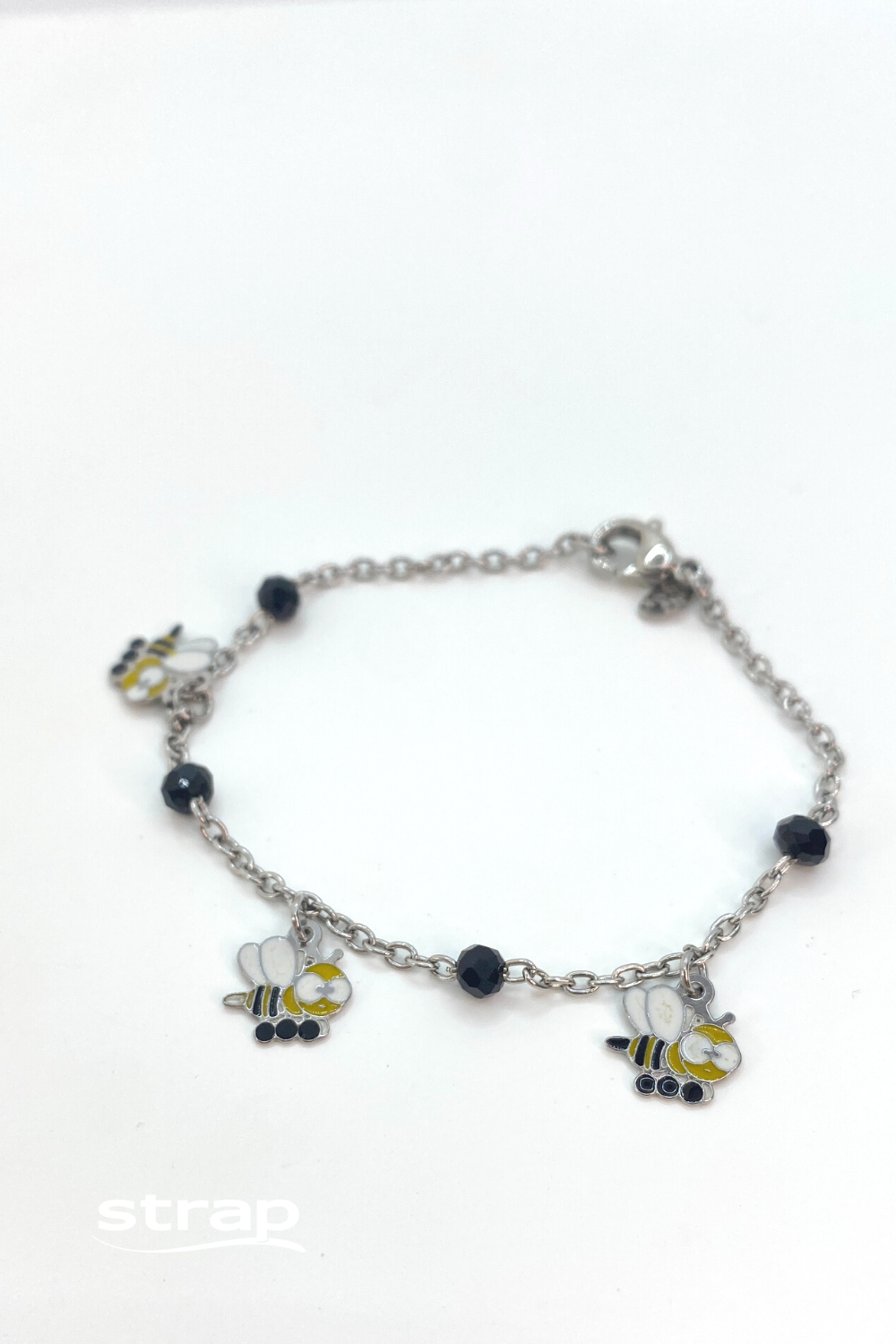 PULSEIRA ABELHINHAS EM AÇO INOX