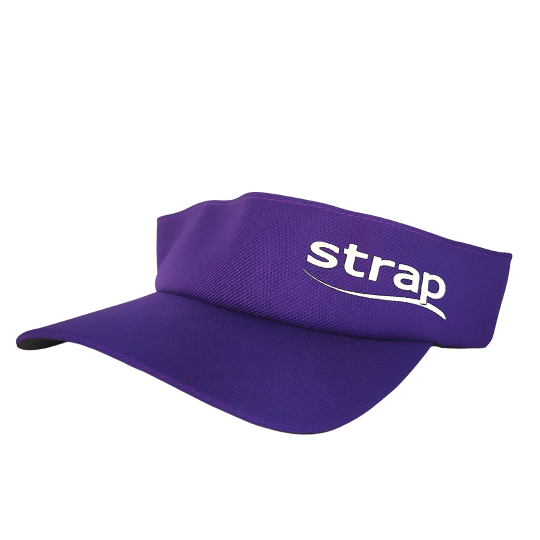 VISEIRA ROXA COM LOGO DA STRAP