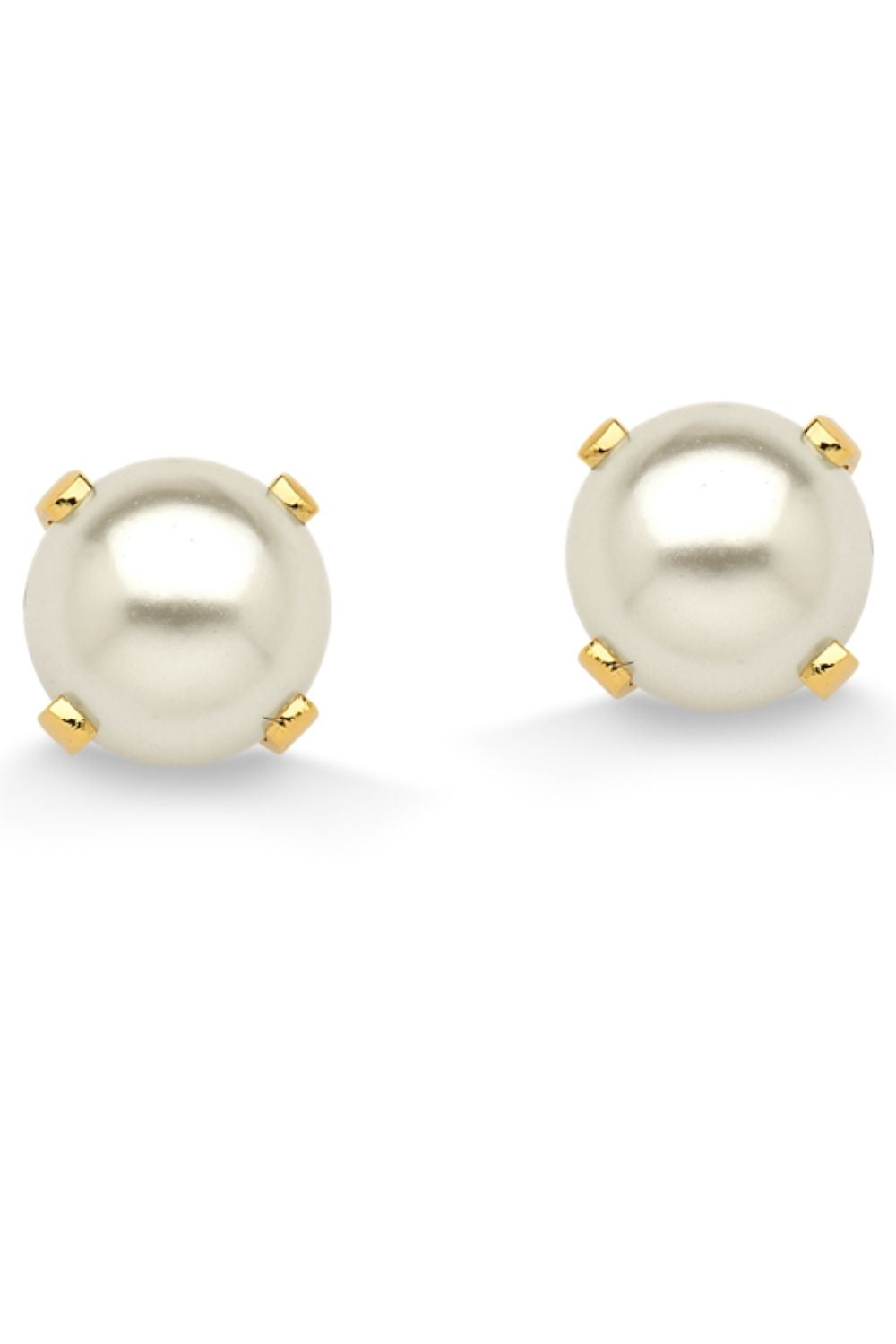 BRINCO DE PÉROLA FOLHEADO A OURO 18K