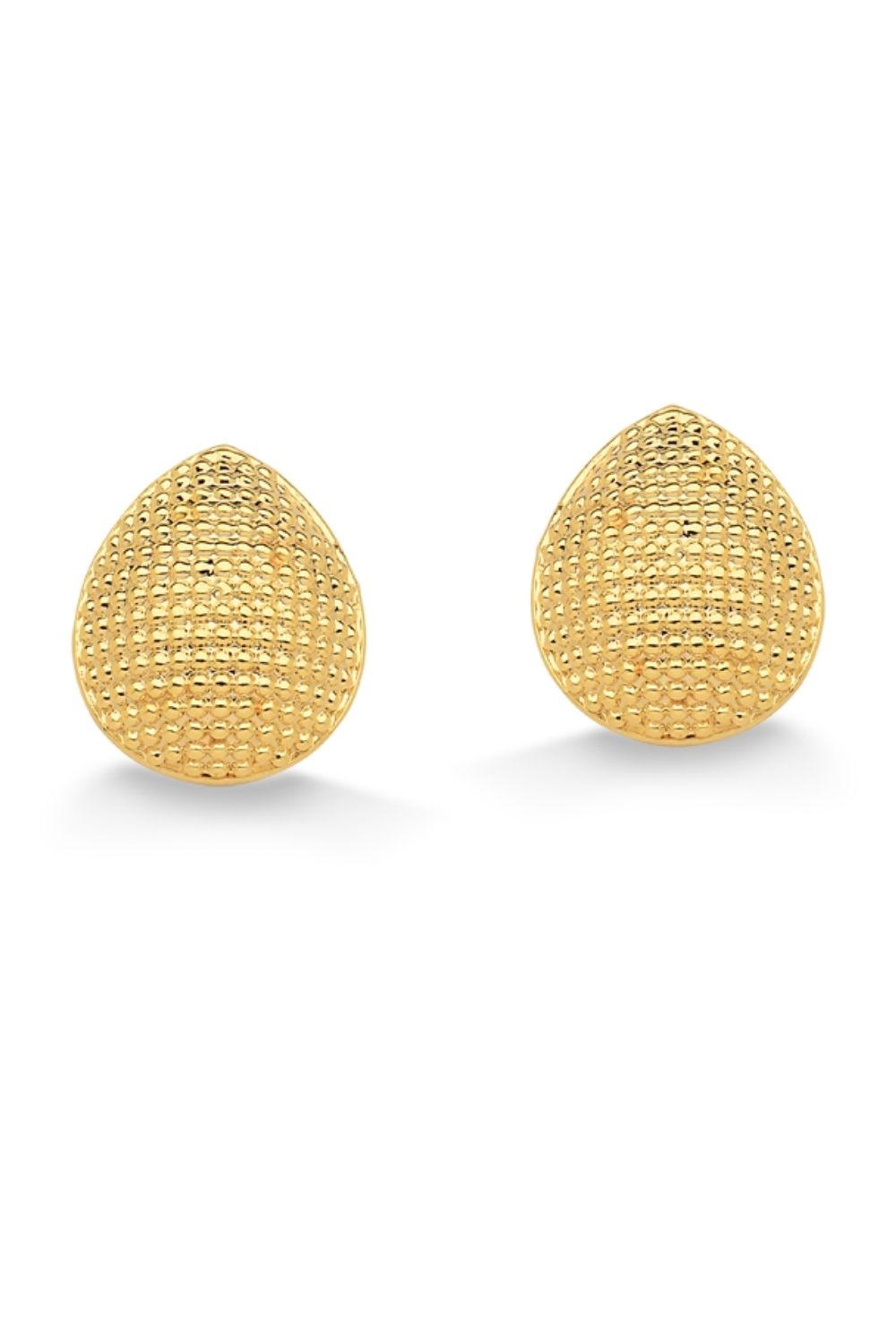 BRINCO GOTA FOLHEADO A OURO 18K