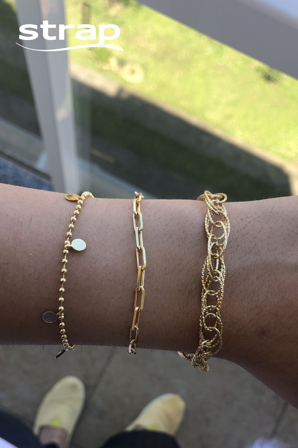 PULSEIRA FOLHEADO A OURO 18K