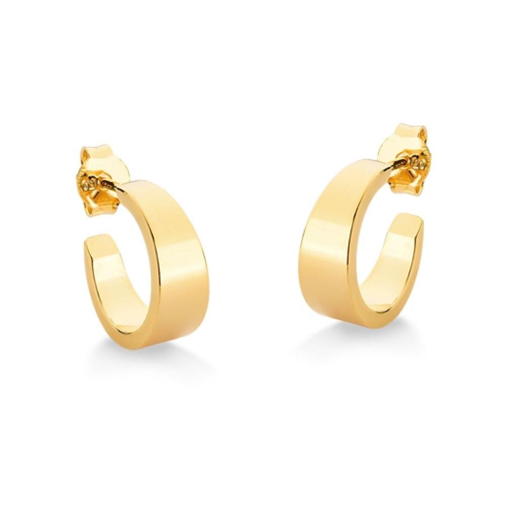 BRINCO DE ARGOLA P FOLHEADO A OURO 18K