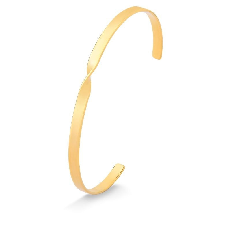 BRACELETE AJUSTÁVEL FINO FOLHEADO A OURO 18K