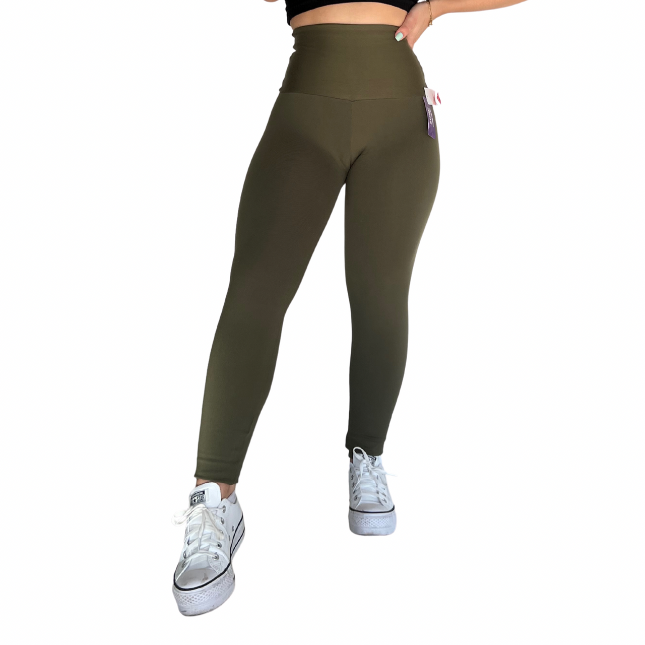 LEGGING BÁSICA SUPLEX ALTA COMPRESSÃO